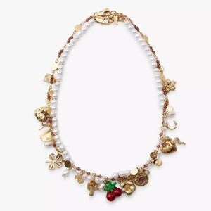 Zara pack of 2 charm and pearl necklaces